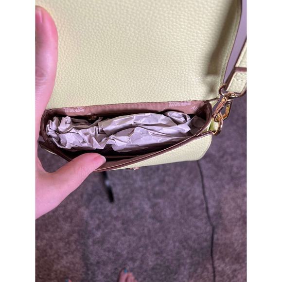 Anne Klein Mini Bamboo Top Handle Detachable Adjustable Crossbody - Picture 7 of 8